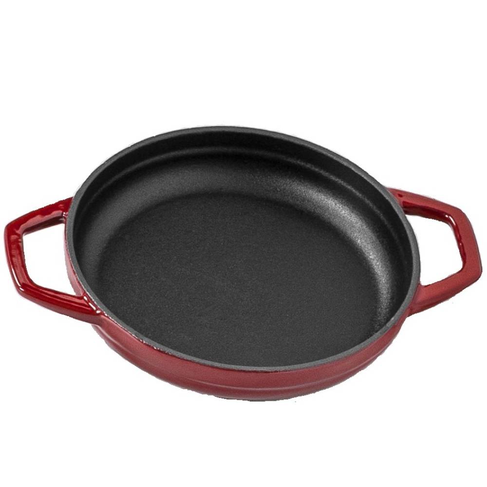 Сковорода с двумя ручками Hascevher KTV 16 см Red A625516
