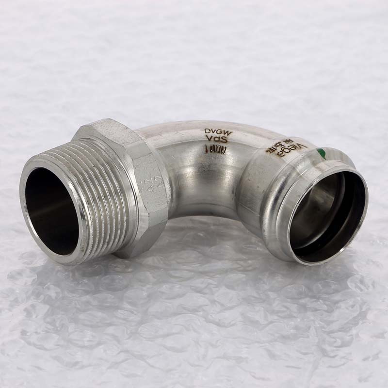 Угол пресс-Н нержавеющая сталь Viega Sanpress Inox 35x1 1/4 436940