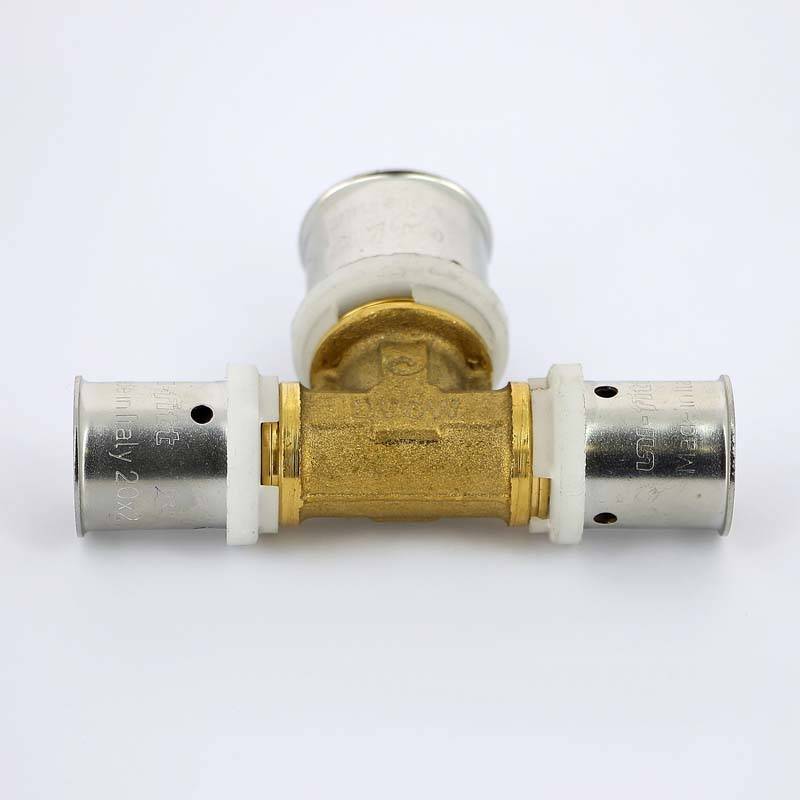 Тройник пресс Uni-Fitt 20x26x20 мм 706G7870