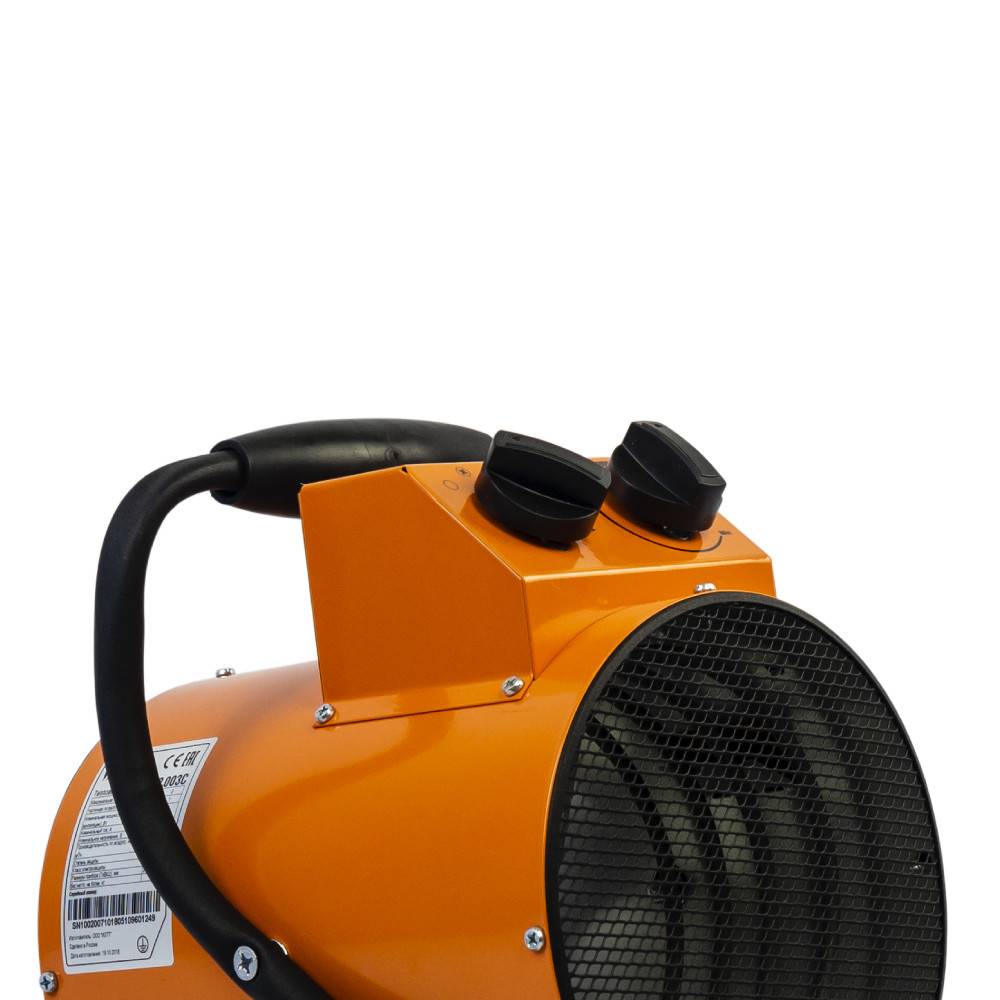 Тепловая пушка электрическая Kalashnikov KVF-E3-11 3 кВт KVF-E3-11