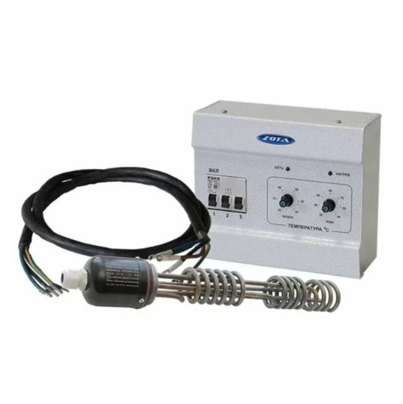 Комплект подключения ZOTA ТЭНБ 9 кВт 2 к твердотопливным котлам без кабеля KT3443321009