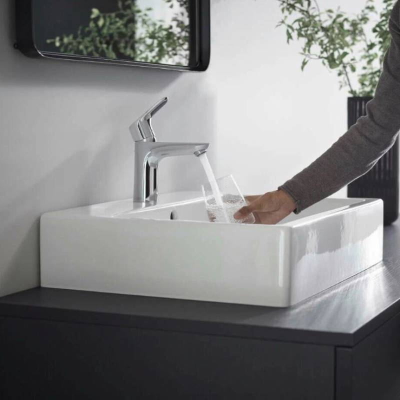 Смеситель для раковины Hansgrohe Logis 100 хром 71101000