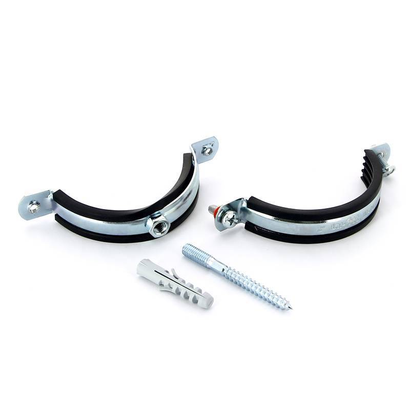 Хомут с резиновым уплотнителем, шпилькой и дюбелем Uni-Fitt 3 дюйма (87-92 мм) 850U9800