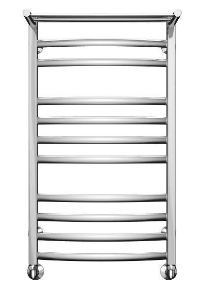 Полотенцесушитель водяной Larusso Гранд с полкой П11 500х900 мм нижнее подключение 8477