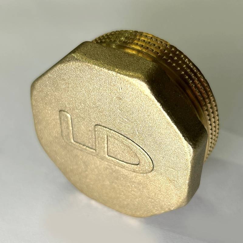 Пробка резьбовая латунная LD DN40 1 1/2 LD.65.505.40