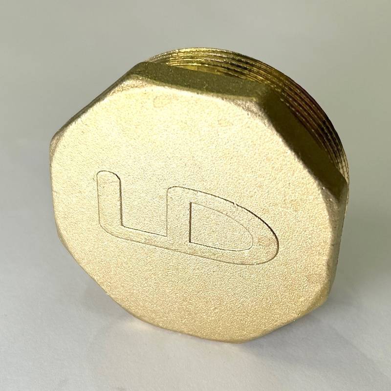 Пробка резьбовая латунная LD DN50 2 LD.65.505.50