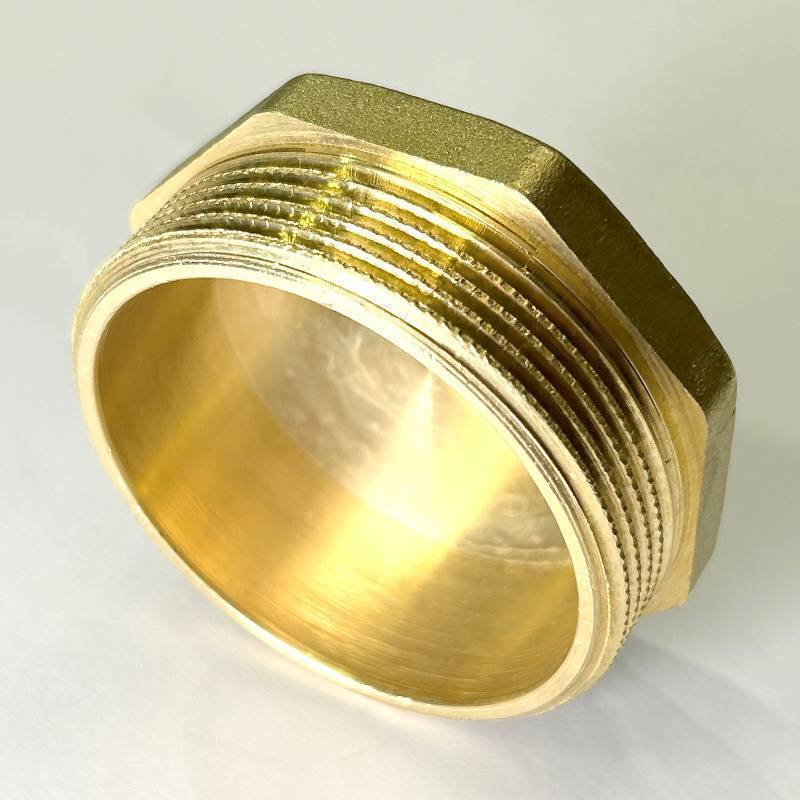 Пробка резьбовая латунная LD DN50 2 LD.65.505.50