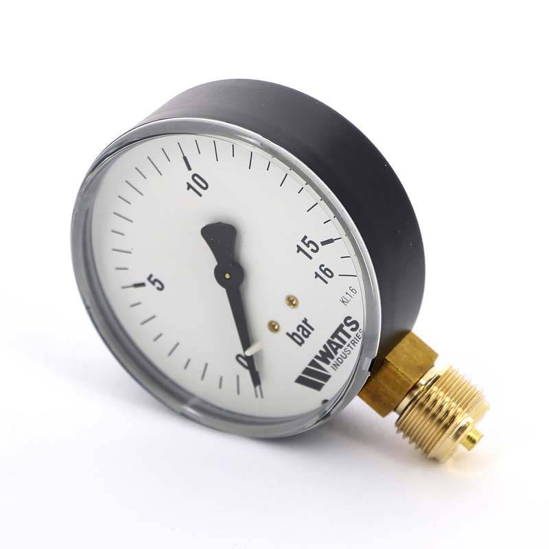 Манометр радиальный Watts F+R250 100 мм 1/2 16 бар 10008079