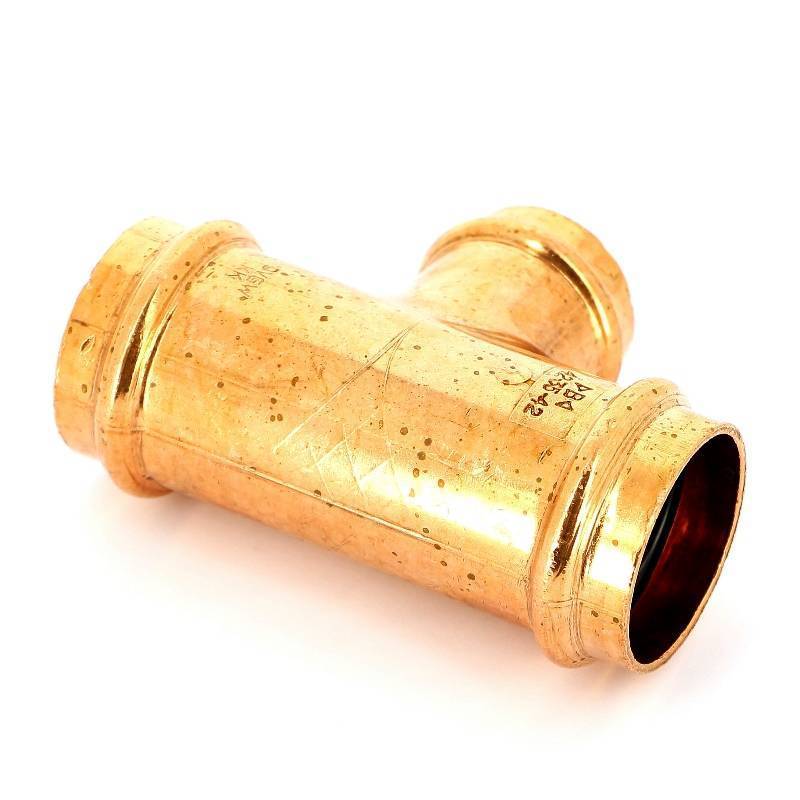 Тройник пресс IBP B Press 42х35х42 мм медь P5130 04235042