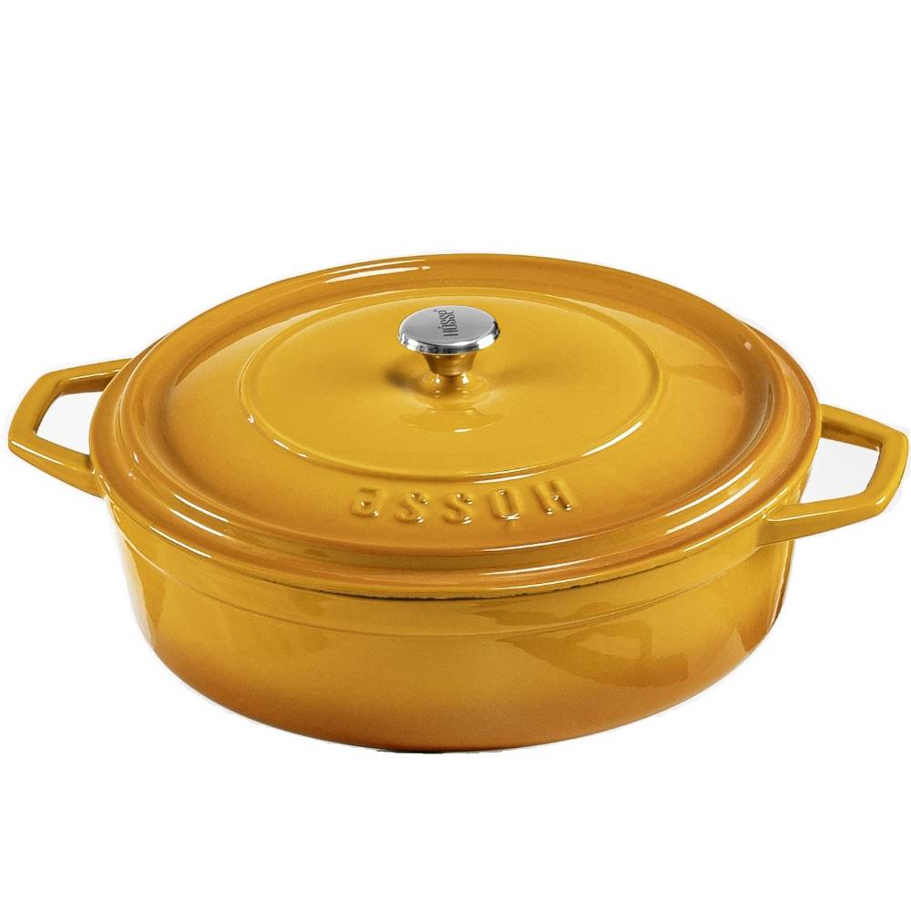 Кастрюля низкая Hascevher Esila 28 см Yellow A892528