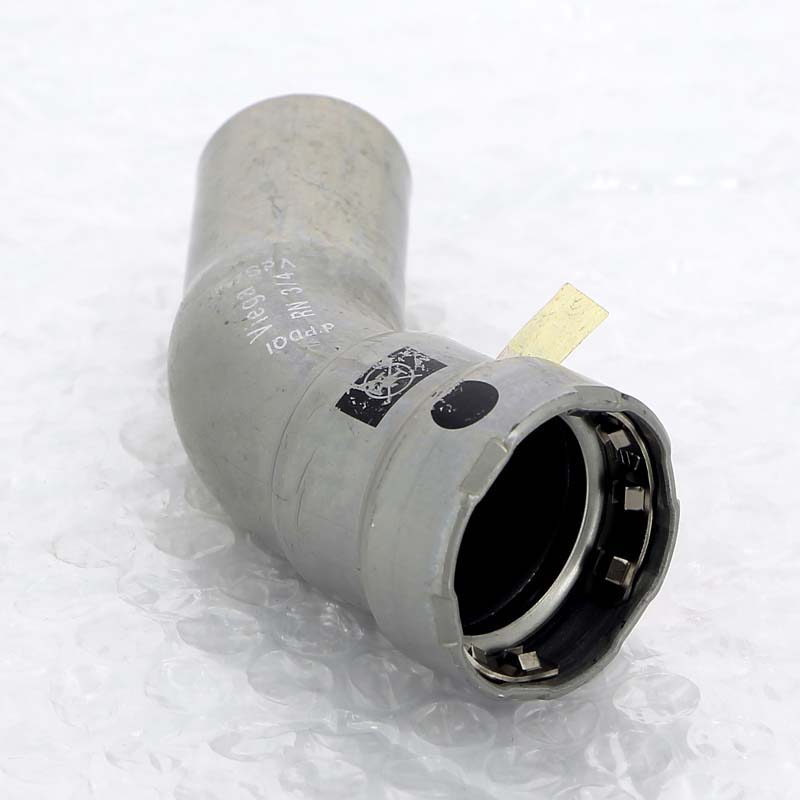 Угольник-вставка 45° пресс Viega Megapress 3/4 оцинкованная сталь 694708