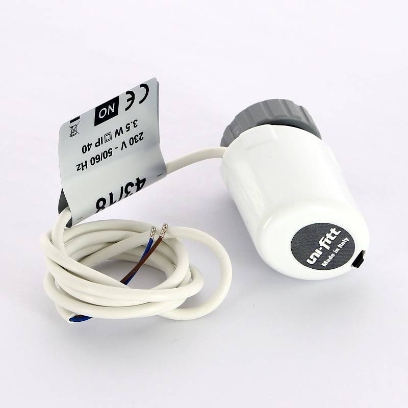 Привод термоэлектрический Uni-Fitt 230 В нормально открытый NO 465E0000