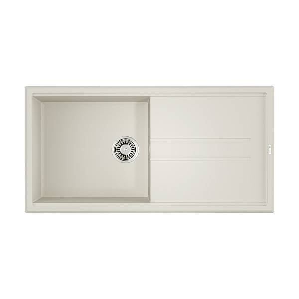 Кухонная мойка Omoikiri Tedori 100-WH Tetogranit 100x51 см белый 4993919