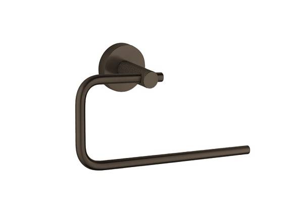 Держатель для туалетной бумаги подвесной Boheme Uno оружейная сталь 10975-GM