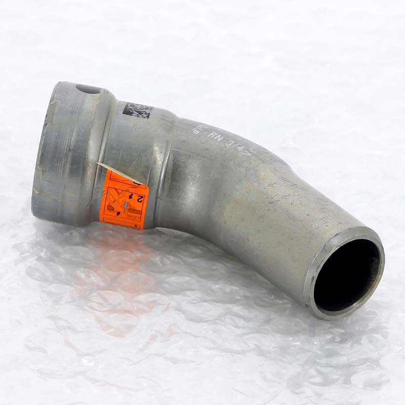 Угольник-вставка 45° пресс Viega Megapress 3/4 оцинкованная сталь 694708