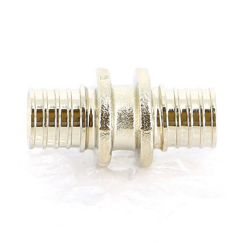 Муфта надвижная Rehau RAUTHERM S 14x1.5 мм оцинкованная латунь 246024