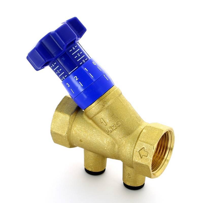 Клапан балансировочный ручной Cimberio CIM 787OT/2R 1 ВВ CIM 787OTR/2P 1