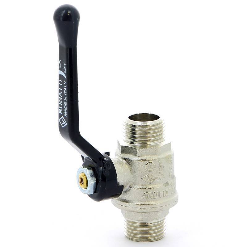 Кран шаровой Bugatti Oregon 325 1/2 Н-Н полнопроходной с ручкой 03250020