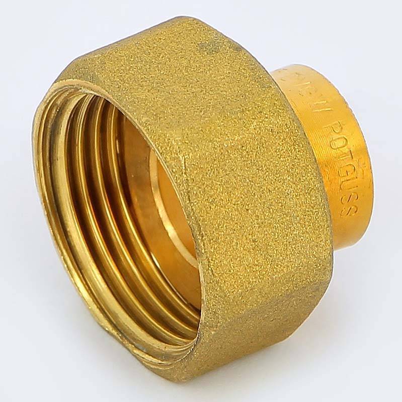 Вставка с накидной гайкой пайка-В Viega 15х3/4 288402