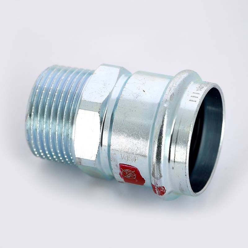 Муфта переходная пресс-Н Viega Prestabo оцинкованная сталь 35х1 704803