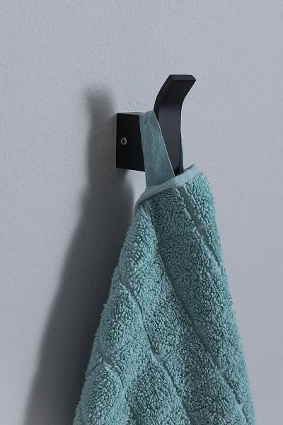 Крючок для полотенец Allen Brau Infinity черный 6.21001-31