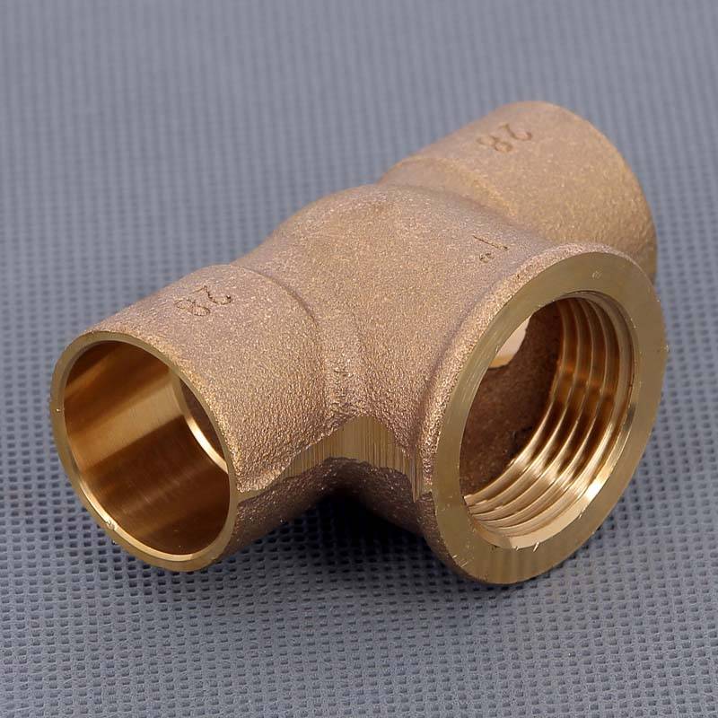 Тройник бронзовый под пайку Viega 28х1 ВР 258955