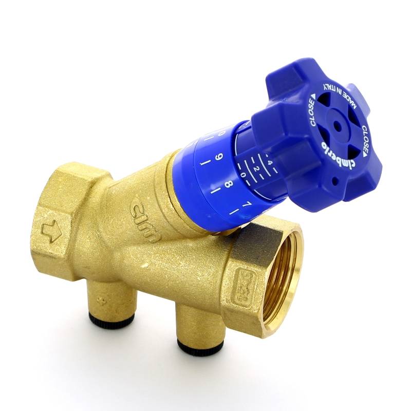 Клапан балансировочный ручной Cimberio CIM 787OT/2R 1 ВВ CIM 787OTR/2P 1