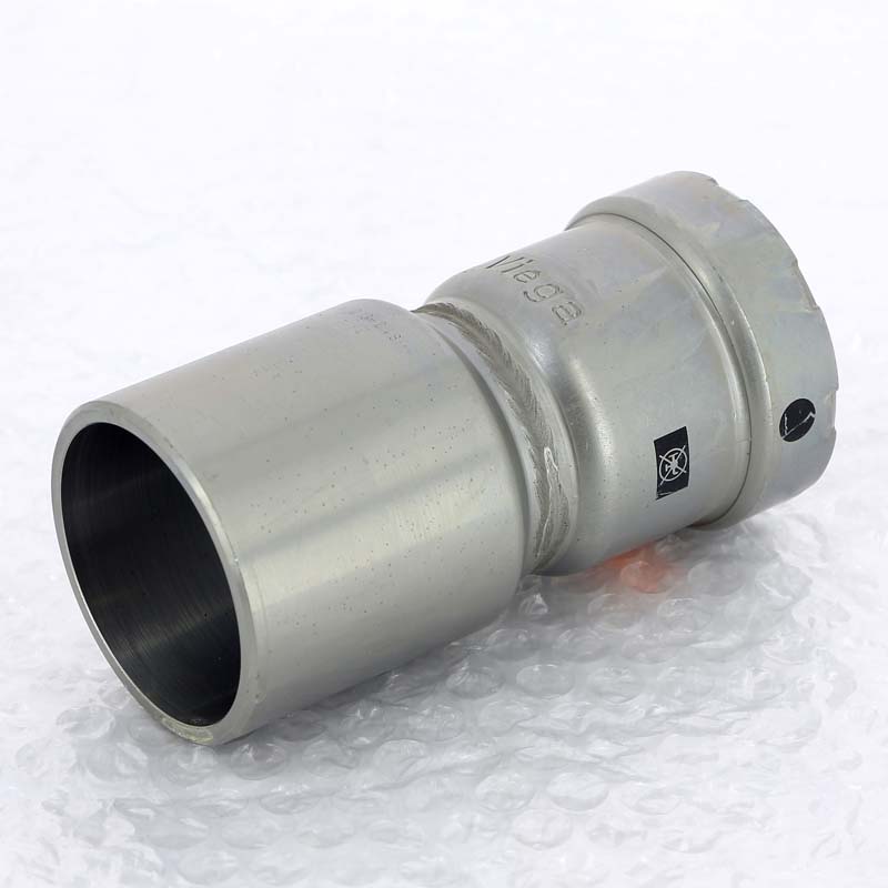 Муфта-вставка пресс Viega Megapress 2x1 1/2 оцинкованная сталь 695538