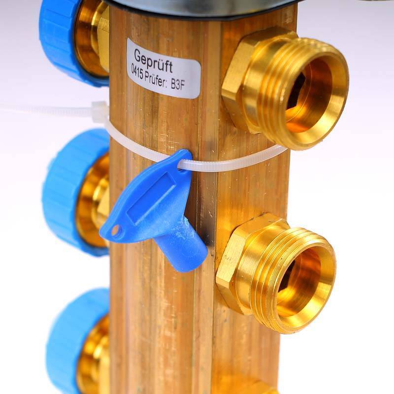 Коллекторная группа Watts HKV 1x3/4 EK 9 выходов 10004186