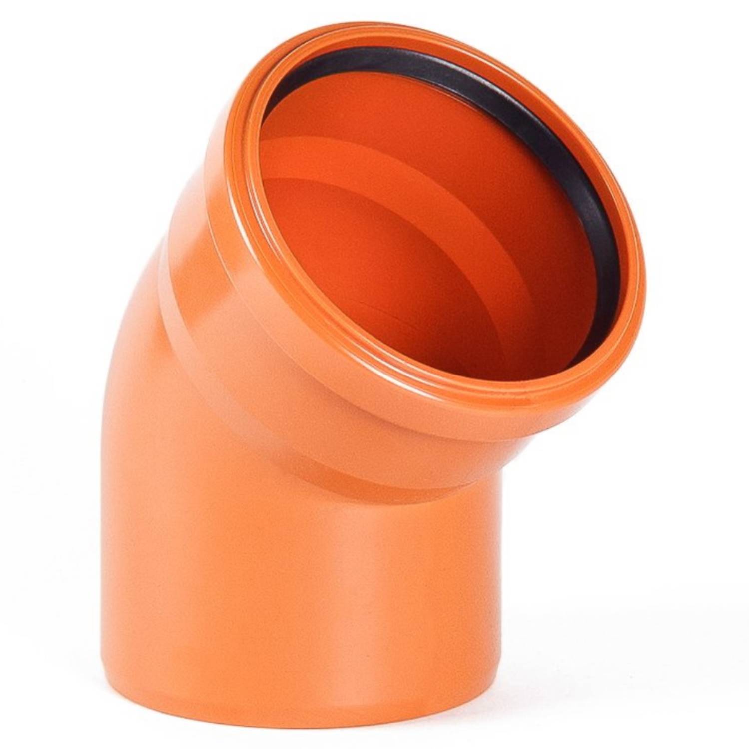 Отвод для наружной канализации ХЕМКОР 160 мм 30° 1455266