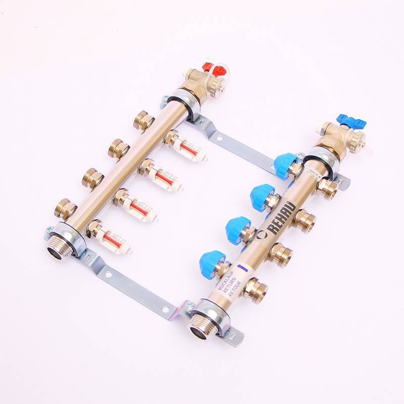 Коллекторная группа REHAU HKV-D 1 x 3/4 4 выхода 208041