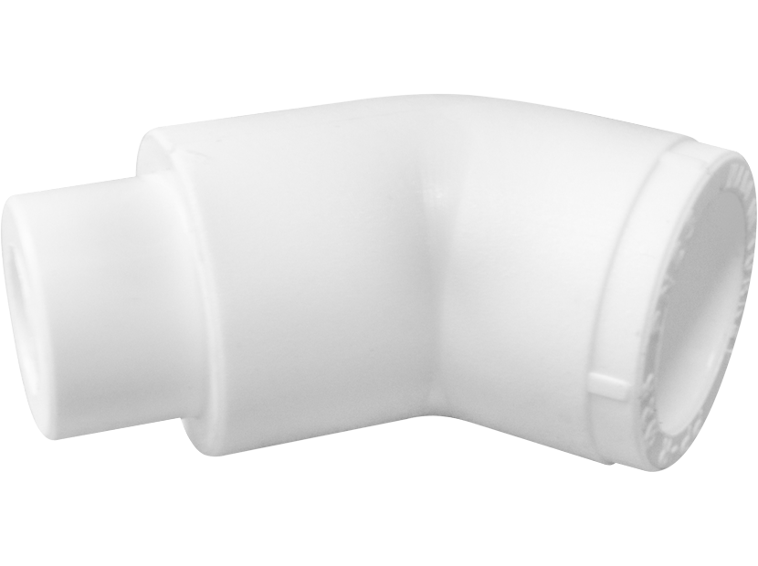 Угольник полипропиленовый PPR 45° ВР-НР VALFEX 25 мм 10104025