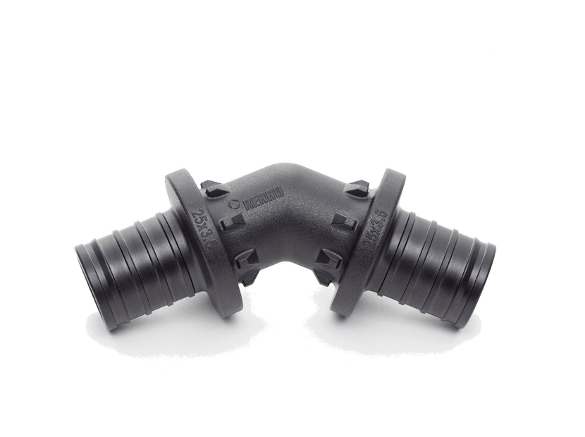 Угольник 45° REHAU RAUTITAN PX 32 PPSU 1249356