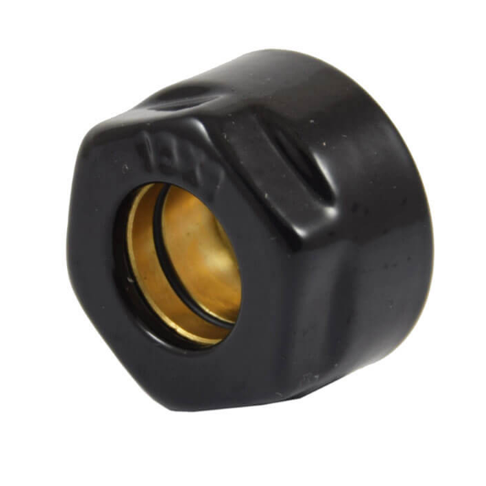 Присоединение резьбовое Schlosser для медных трубок 3/4 x 15 мм черное 602500004