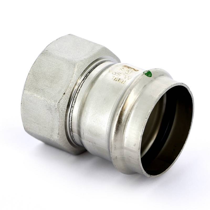 Муфта переходная пресс-В Viega Sanpress Inox нержавеющая сталь 54x2 436681