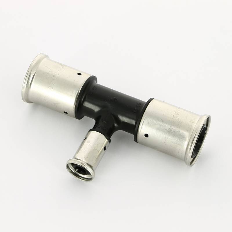 Тройник пресс HENCO PVDF 32х16х32 мм 10PK-321632