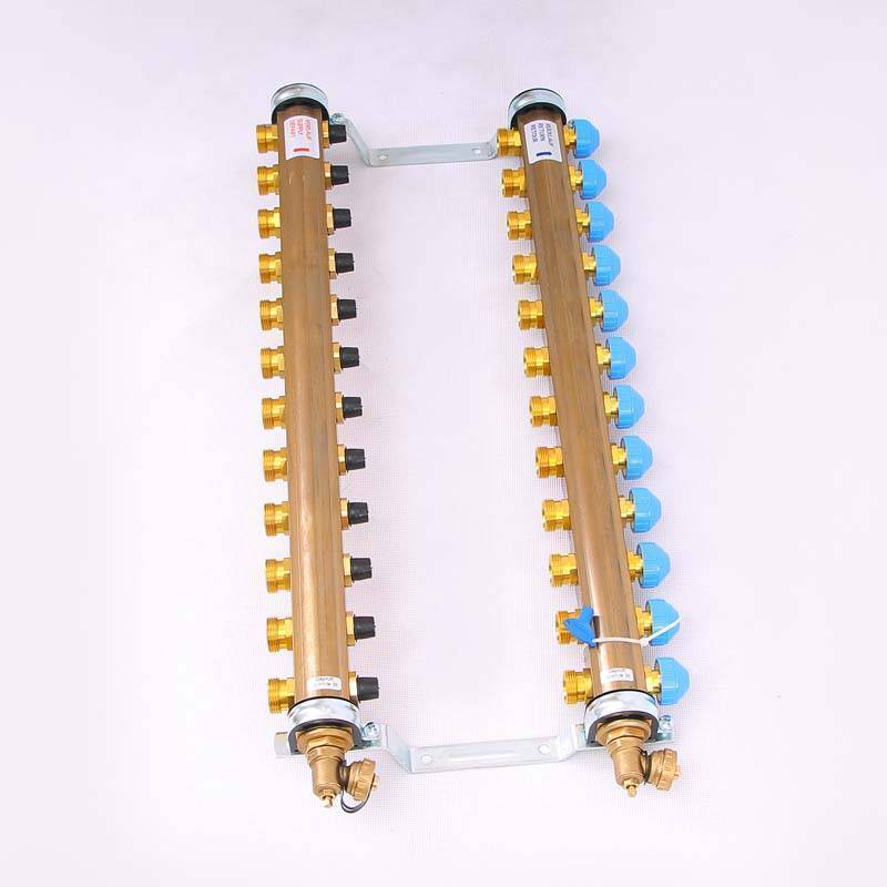 Коллекторная группа Watts HKV 1x3/4 EK 12 выходов с вентилями 10004192