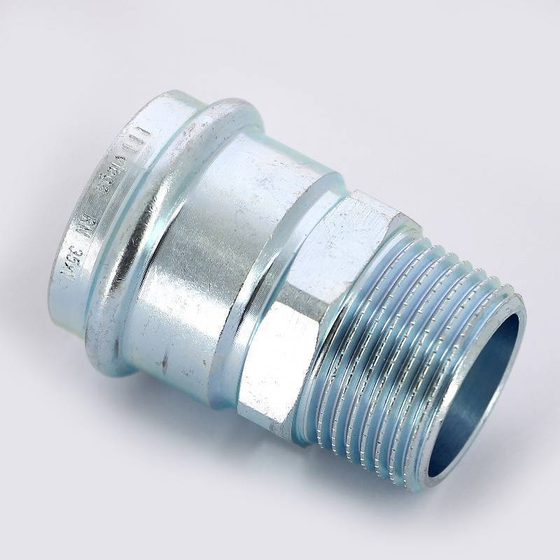 Муфта переходная пресс-Н Viega Prestabo оцинкованная сталь 35х1 704803