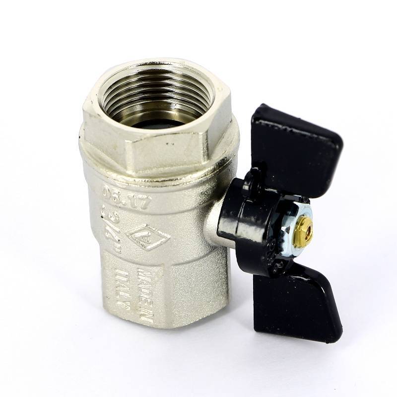 Кран шаровой Bugatti New Jersey 3/4 ВР-ВР бабочка 09120005