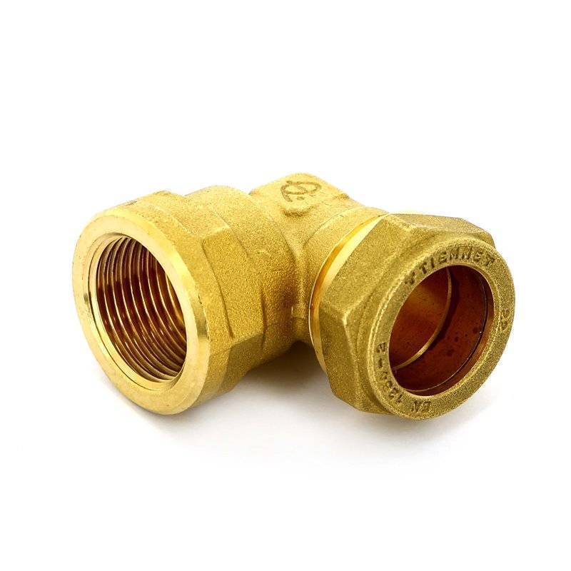 Угол обжимной Tiemme 22х3/4 ВР 1000017