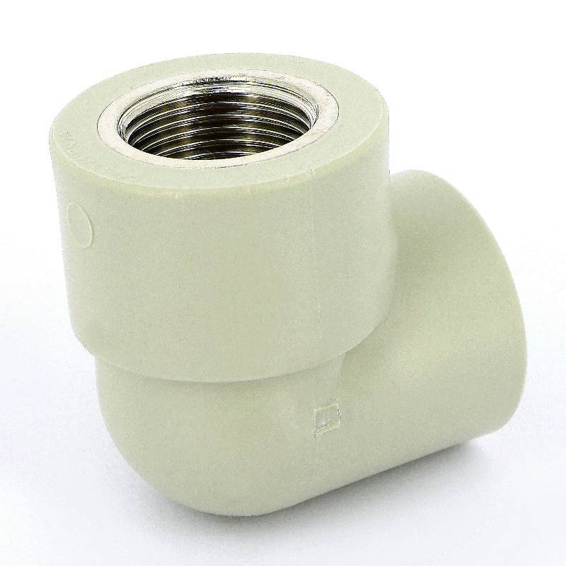 Угольник 90° полипропиленовый FV-Plast 25 мм x 3/4 ВР 218025