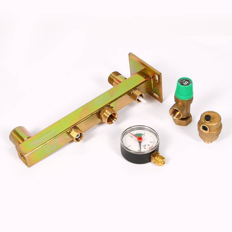 Группа безопасности котла с консолью для расширительного бака Uni-Fitt до 50 кВт 255D3230