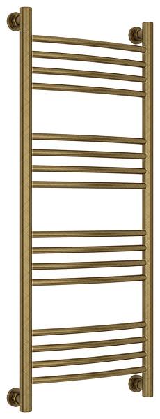 Полотенцесушитель водяной Сунержа Богема с полкой 400x1000 мм состаренная бронза 05-0221-1040