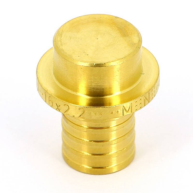 Заглушка надвижная REHAU RAUTITAN 16 мм латунь 11377931001