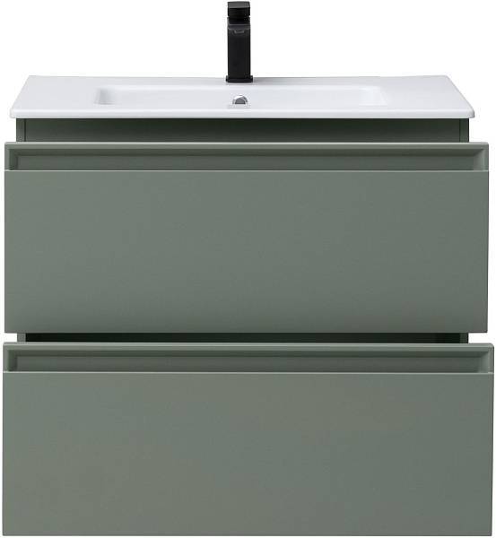 Тумба под раковину Allen Brau Eclipse 80 см зеленый/серый 1.E1002.CGM