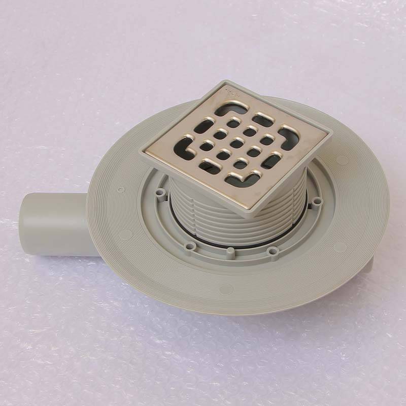 Трап Viega Advantix 100x100 мм горизонтальный выпуск 50 мм регулируемая насадка 557119