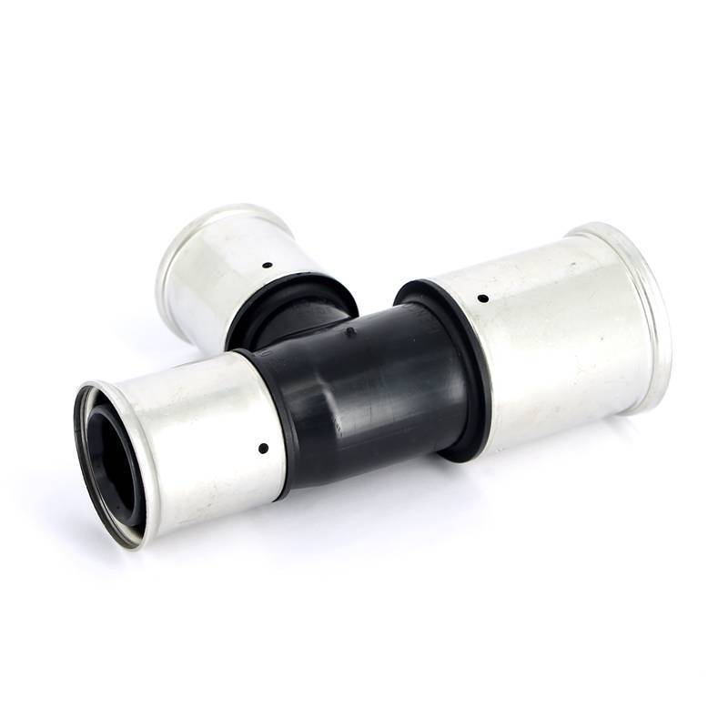 Тройник пресс PVDF Henco 50х40х40 мм 11PK-504040