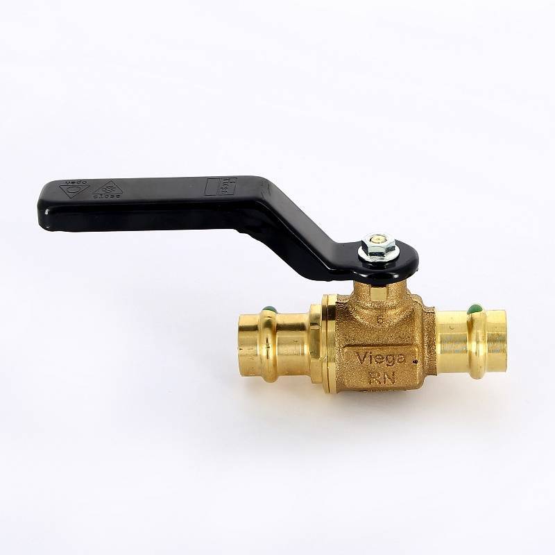 Кран шаровой Viega Easytop 18 пресс бронза SC-Contur 590444