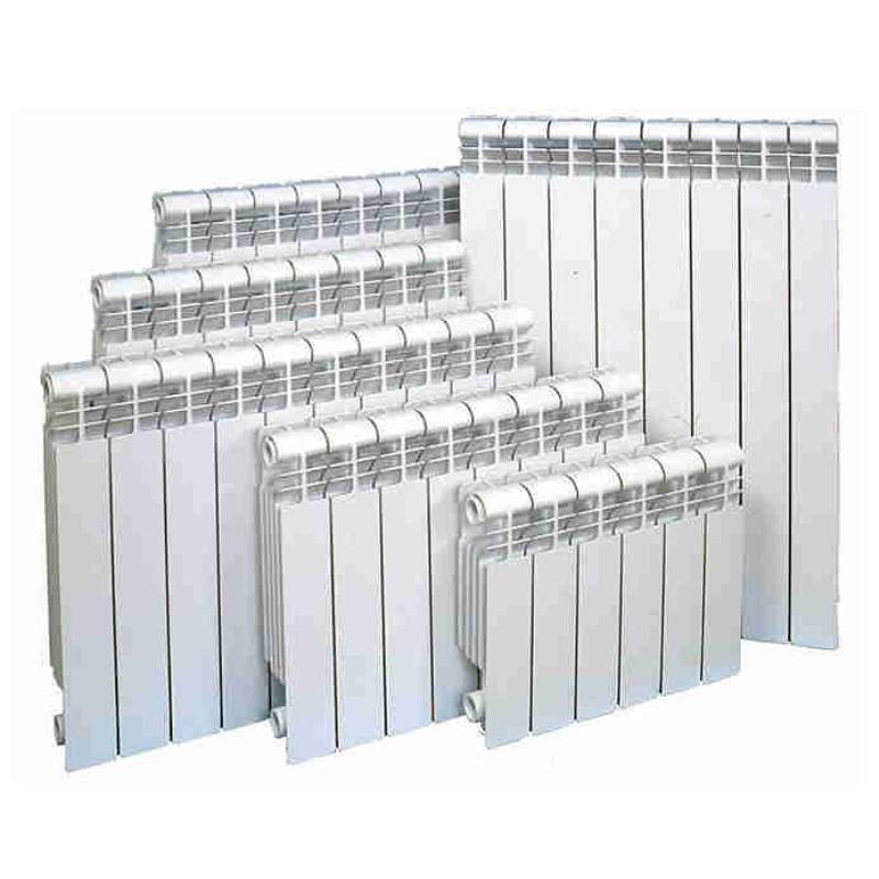 Радиатор алюминиевый Torido VS 500/100 8 секций нижнее подключение torvs500/100/8