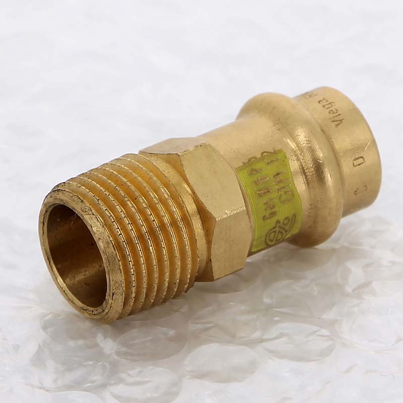 Муфта разъемная Viega Profipress G 15x1/2 пресс-НР бронза 397036